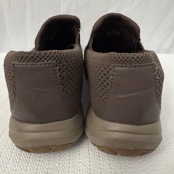 LL Bean Comfort Mocs Slip On Shoes Men's 9 M Brown Ventilated Sneakers - Picture 4 of 8
